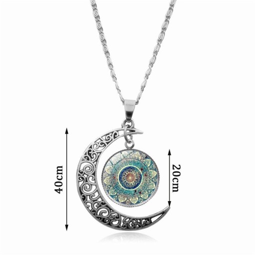 Колье Mandala Time Gem, комплект из трех частей