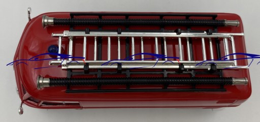 VW Type 2 T1 пожарная команда 1:24 Motormax 79564