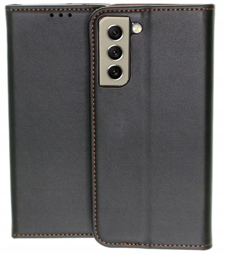 КОЖАНЫЙ чехол для SAMSUNG Galaxy S21 FE 5G + СТЕКЛО