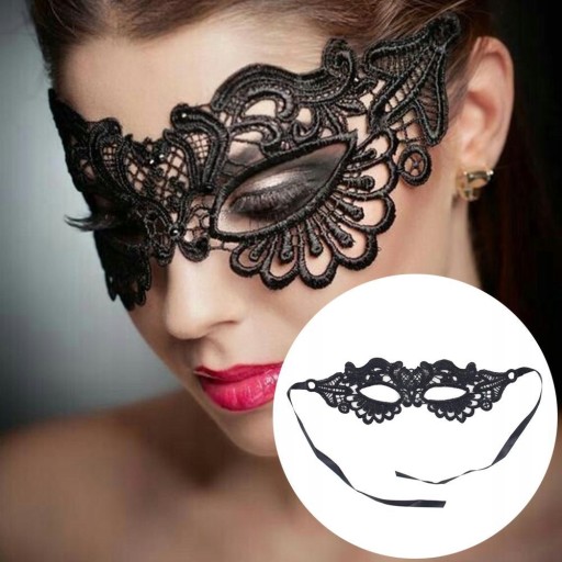 SEXY LACE МАСКА ДЛЯ ГЛАЗ, ЖЕНСКАЯ РУКАВКА