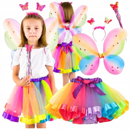 * КОСТЮМ БАБОЧКИ-ФЕИ-БАБОЧКИ 3-9 лет