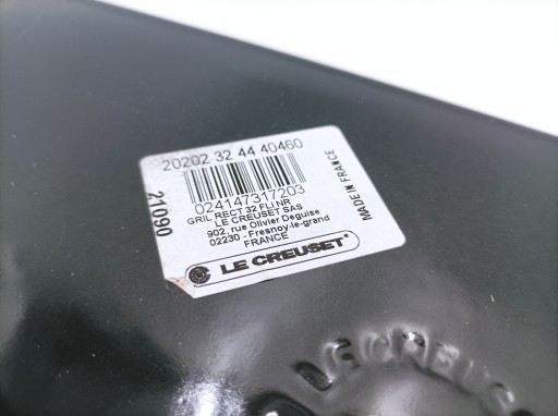 Прямоугольная тарелка для гриля Le Creuset 32X22см