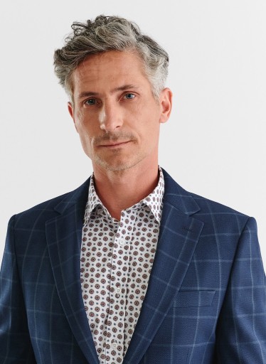 Мужской пиджак в клетку Slim Fit PAKO LORENTE 182/64