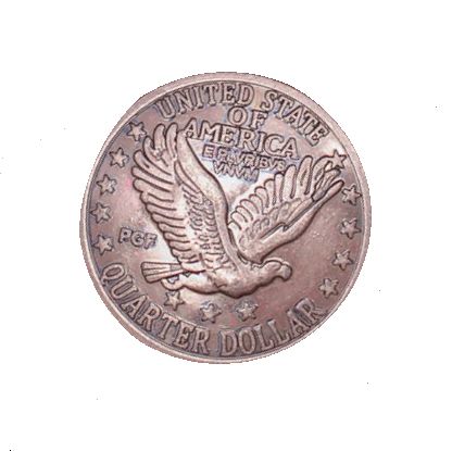 Орнамент CONCHO в четверть доллара Eagle с винтом 30 мм