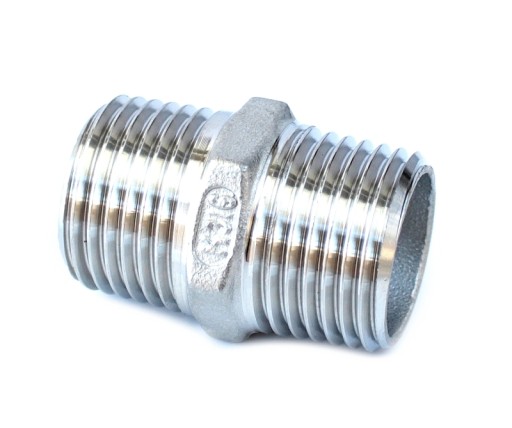 Ниппель из нержавеющей стали, разъем 1/2 inox 12 из нержавеющей стали