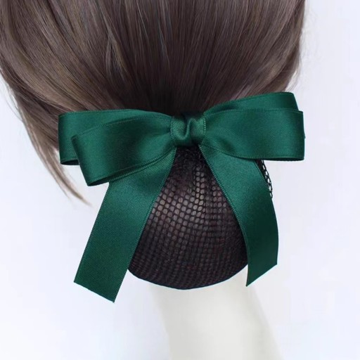 Kobiety Siatka do włosów Temperament Jednolity kolor Bow-knot OL Fishnet