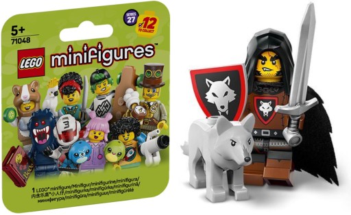 LEGO 71048 MINIFIGURES WOLFPACK BEASTMASTER RYCERZ WILCZEGO STADA NR2