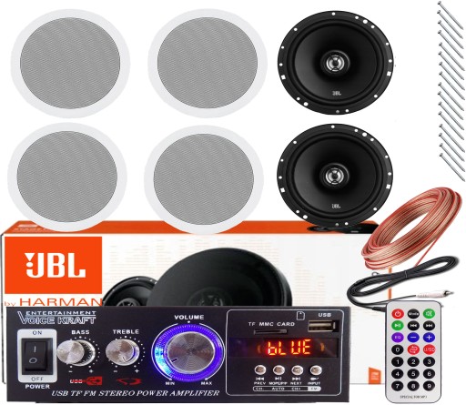 ПОТОЛОЧНАЯ АУДИОКОМПЛЕКТ JBL USB ДИНАМИКИ BLUETOOTH