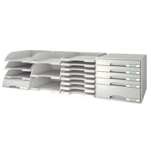 Полка для документов Leitz Plus, стандартный серый