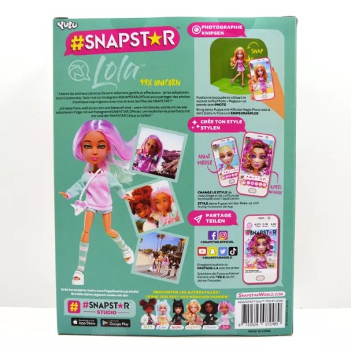 КУКЛА ЛОЛА SNAPSTAR YL30263 5+