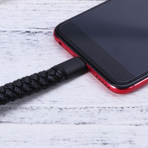 ЗАРЯДНОЕ УСТРОЙСТВО USB TYP C ДЛИНОЙ 20 СМ, ЗАПУТАННЫЙ КАБЕЛЬ-БРАСЛЕТ