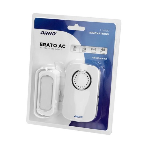 Dzwonek bezprzewodowy ERATO AC OR-DB-AX-151 Orno