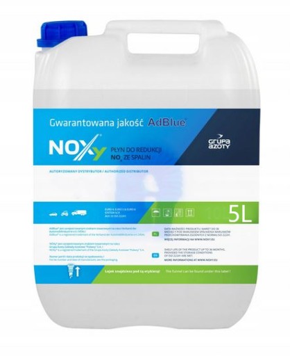 AdBlue 5л поддон Noxy Adblue поддон 120x5 литров