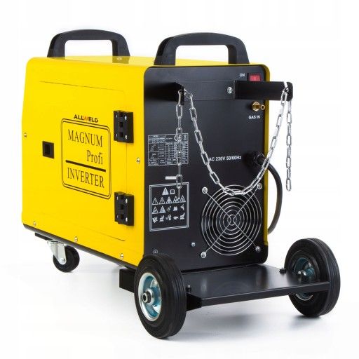 PÓŁAUTOMAT SPAWALNICZY MAGNUM MIG 240 DUAL PULS MAG MMA TIG 240A 230V 3W1