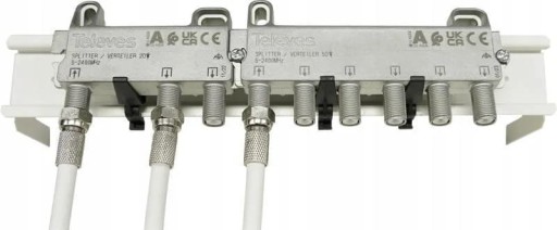 Разветвитель 1/4 выхода Разветвитель ТВ-сигнала DVB-T2 Разветвитель DVB-C Телевизионные телевизоры