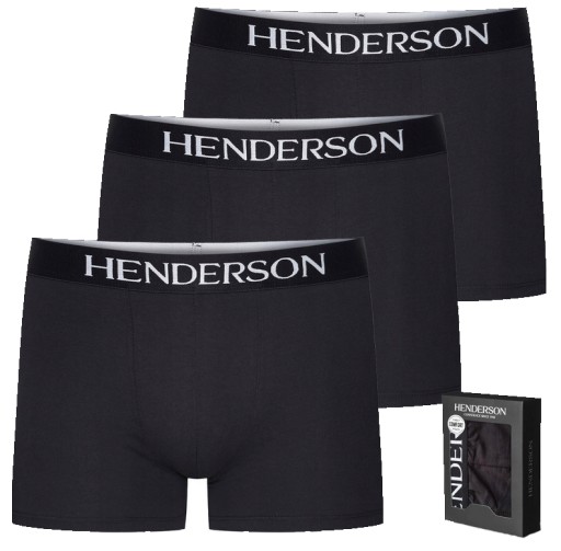 3x МУЖСКИЕ БОКСЕРЫ HENDERSON 35218-99X PREMIUM XXL
