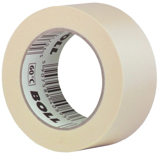 BOLL TAŚMA PAPIEROWA LAKIERNICZA DO 60°C 50mm 50m