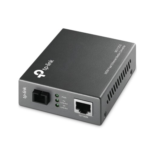 Медиаконвертер WDM Fast Ethernet по оптоволокну RJ-45-SC MC112CS TP-LINK