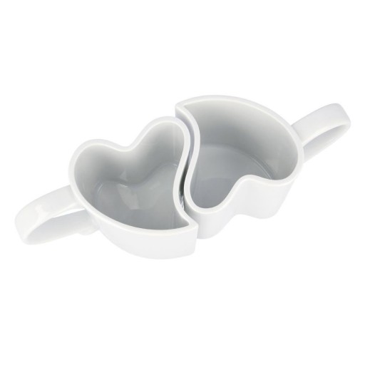 Кружки IN LOVE Набор White Heart для пары