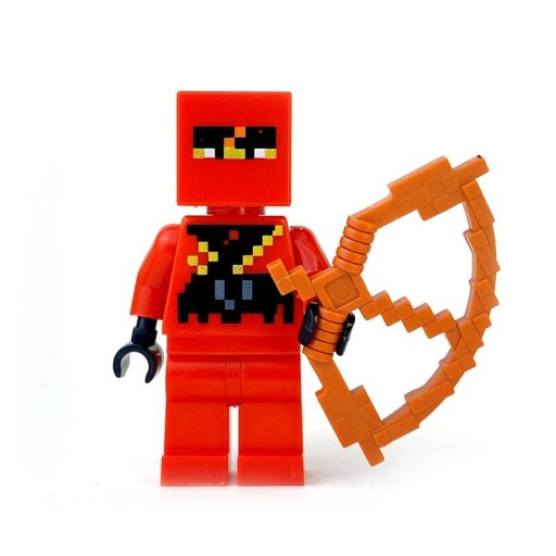 Набор фигурок NINJA MINE 12 шт, строительные блоки, аксессуары