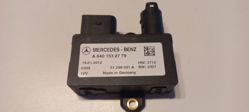 РЕЛЕ СВЕЧ НА ЗАПАЛ МОДУЛЬ ПРЕДВАРИТЕЛЬНОГО ПОДОГРЕВА MERCEDES A6401532779
