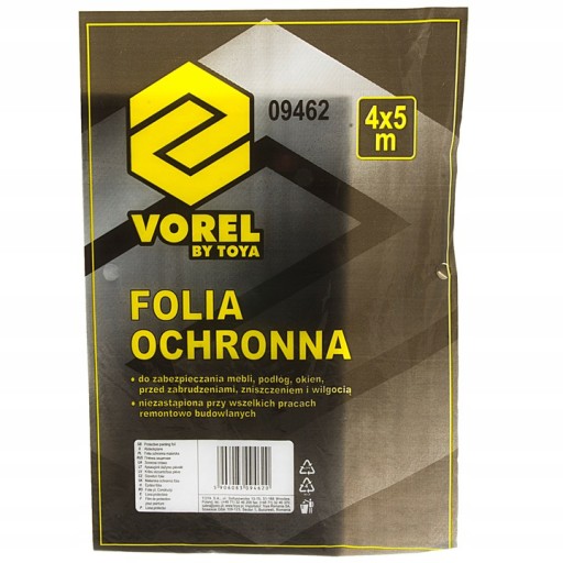 ЗАЩИТНАЯ ПОКРАСОЧНАЯ ПЛЕНКА VOREL 09462 4Mx5M