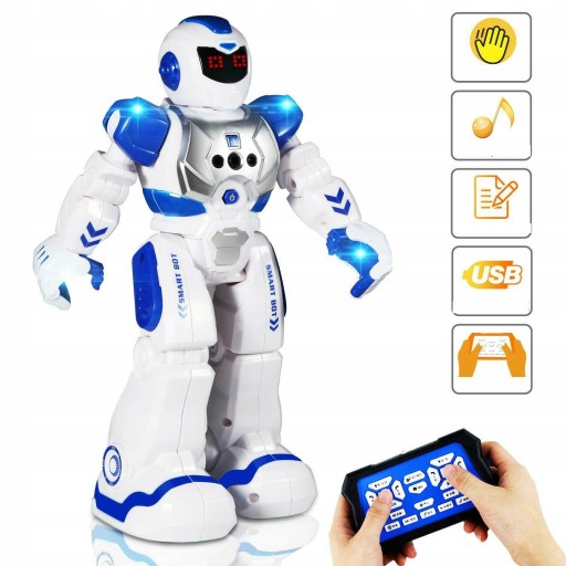 INTELIGENTNY ROBOT RC CZUJNIK DLA DZIECKA ZE PILOT
