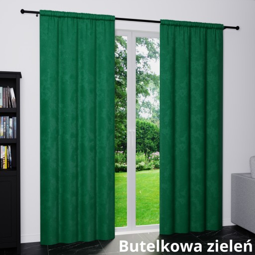 Zasłona gotowa welurowa 140x250 zasłony velvetowe duży wybór zasłonki żabki