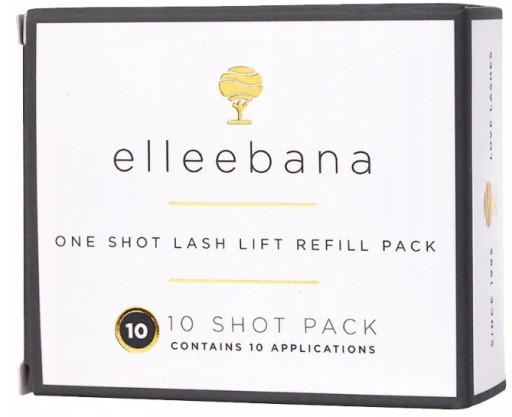 Elleebana Lash Lift Saszetki Uzupełniające 10 par
