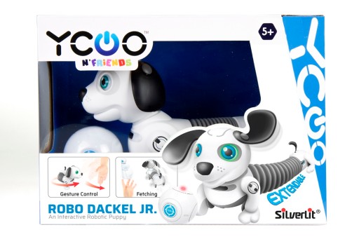 DUMEL ROBO DACKEL РОБОТ-СОБАКА С ДИСТАНЦИОННЫМ УПРАВЛЕНИЕМ ЖЕСТАМИ, СЕНСОРНЫМИ И ДИСТАНЦИОННЫМИ УПРАВЛЕНИЯМИ