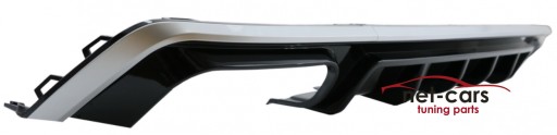 DYFUZOR SPOILER AUDI A6 C8 4K 18- S6 ZD S LINE C
