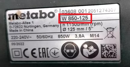 1010734610 METABO PRZEKŁADNIA KGS 254