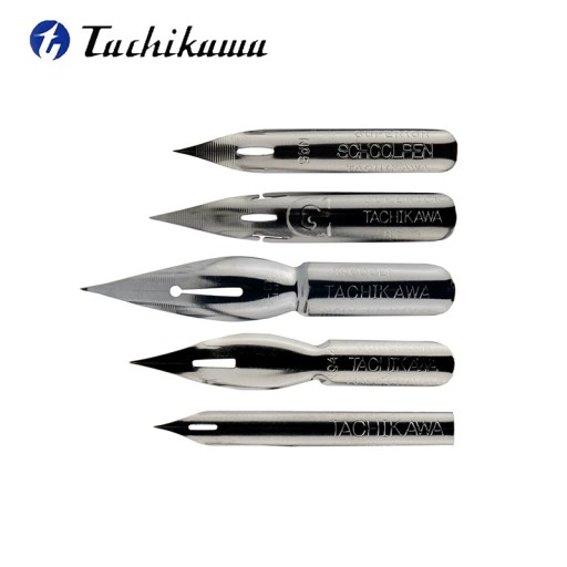 1 перо, японская ручка Tachikawa, перо премиум-класса для рисования линий, высокое качество комиксов