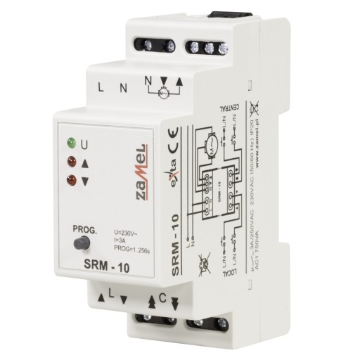 ZAMEL STEROWNIK ROLET PROGRAMATOR EXTA SRM-10