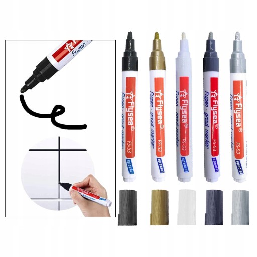 Wodoodporny marker do fug, pisak do naprawy