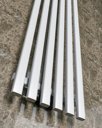 HORYZONT6 декоративный радиатор 140x45 серый