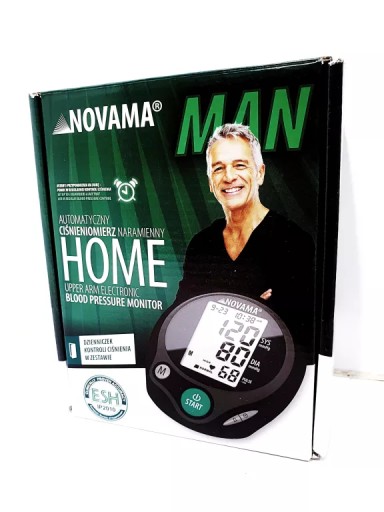 NOVAMA АВТОМАТИЧЕСКИЙ МОНИТОР АРТЕРИАЛЬНОГО ДАВЛЕНИЯ ДОМАШНИЙ BP 613