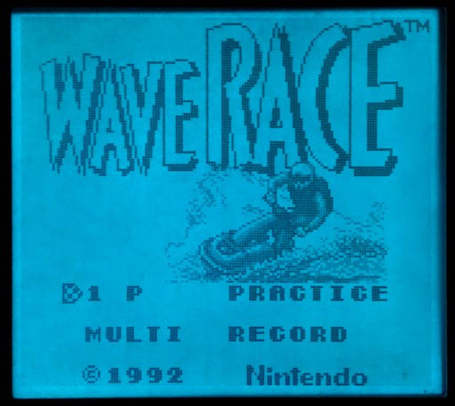 игра WAVE RACE NINTENDO GAME BOY гонки РЕТРО ХИТ