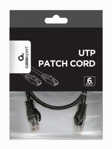 KABEL SIECIOWY PATCHCORD LAN ETHERNET RJ45 CAT6 UTP 2M
