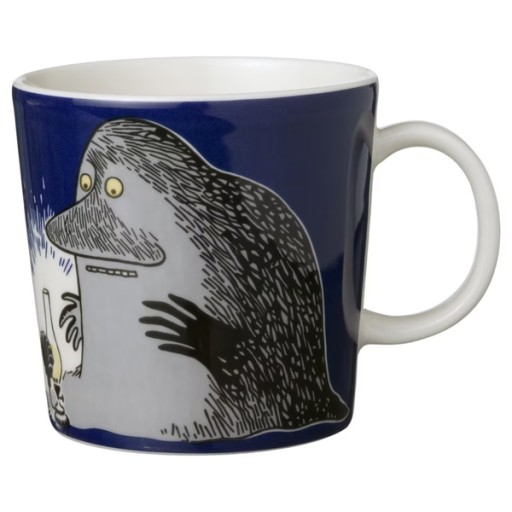 KUBEK Z porcelany BUKA MUMINKI ARABIA FINLAND 300 ml TRWAŁY MOOMIN