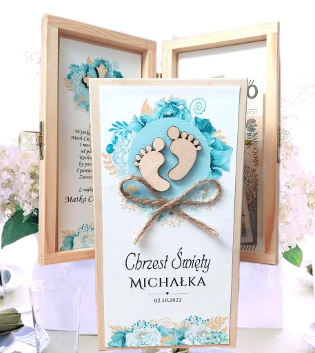 Сувенир на крестины за наличные * ПРЕЗЕНТ