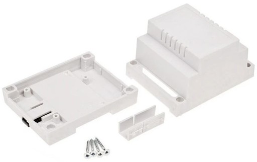 Модульный корпус для DIN-рейки, ABS V0, 89x70, h=64,6 мм, Kradex Z100 ABS V0