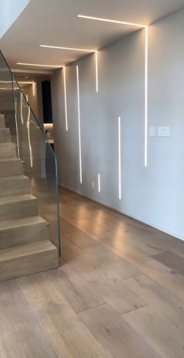ПРОФИЛЬ LED GK ДЛЯ ГИПСОВЫХ КАРТОНОВ ТИПА FALCO SILVER 1M ALU ВСТРАИВАЕМЫЙ