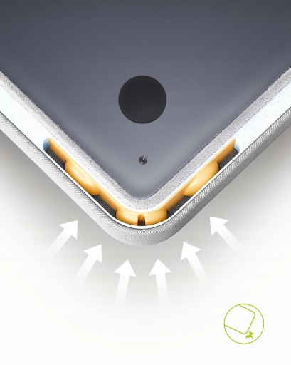 СУМКА INNOSTYLE ДЛЯ НОУТБУКА 16 ДЮЙМОВ ВОДОНЕПРОНИЦАЕМЫЙ ЧЕХОЛ OMNIPROTECT SLIM СЕРЫЙ
