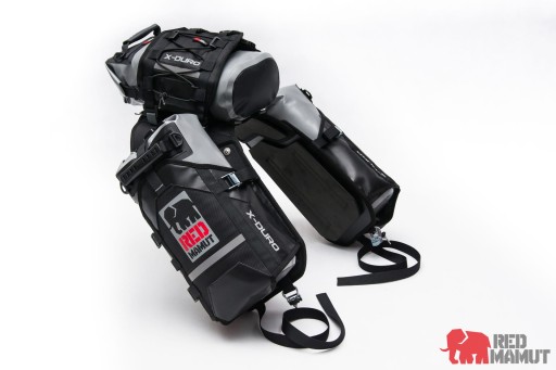 SAKWY MOTOCYKLOWE ADV U-BAG X-DURO RED MAMUT 36L 100% WODOSZCZELNOŚCI