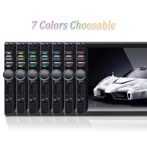 Автомобильный радиоприемник 2 Din с дистанционным управлением Bluetooth HD 7