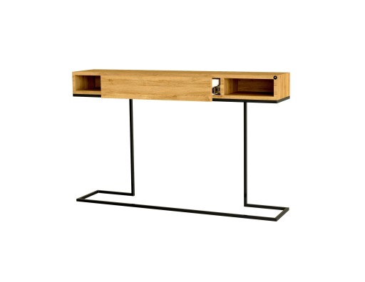 KONSOLA 140 cm DREWNO LITE DĄB OLCHA SKD-328