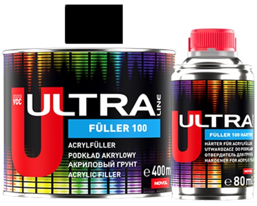 NOVOL ULTRA FULLER 100 ЧЕРНАЯ АКРИЛОВАЯ ГРУНТОВКА