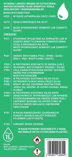 Чистящая жидкость Green Easy Clean Bongo