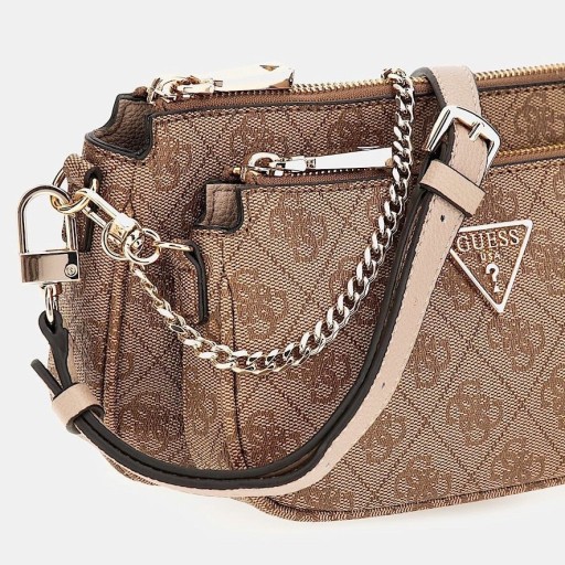 GUESS Messenger сумка, женская сумка на плечо из натуральной кожи.